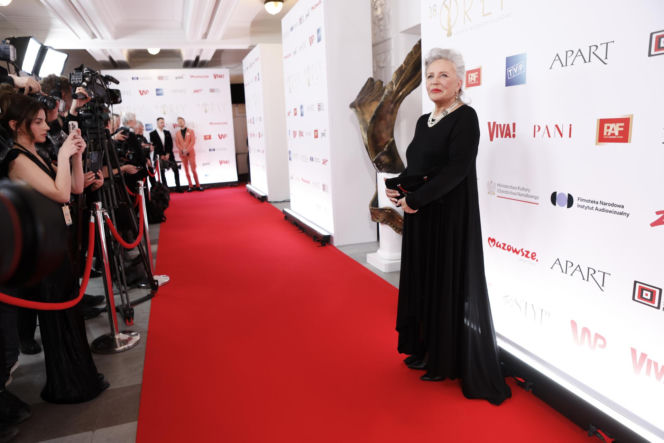 Magda Zawadzka, Anna Seniuk, Krystyna Janda na gali Orłów 2026