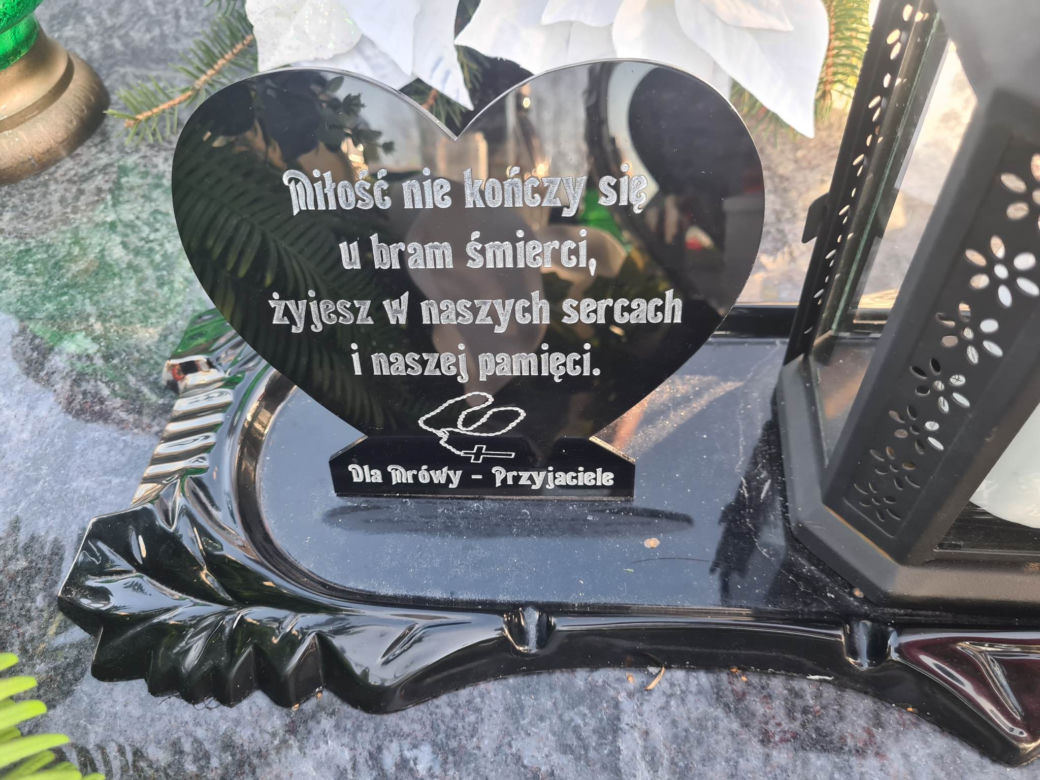 Tragiczna śmierć piłkarza Zacisze Trześń. Grób Daniela [GALERIA]