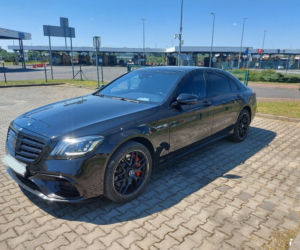 Mercedes-Benz Klasy S pochodzący z kradzieży