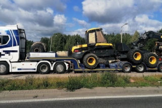 Transport zmierzający do Niemiec uziemiony przez zaledwie 2 tony nadwagi