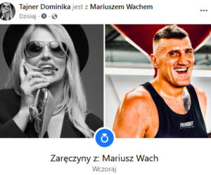 Dominika Tajner znowu się zaręczyła