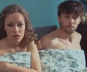 Barwy szczęścia, Angela (Helena Englert), Robert (Józef Grzymała)