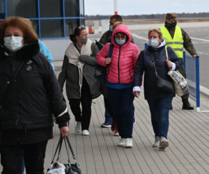 Turyści z Ukrainy wylądowali w Goleniowie