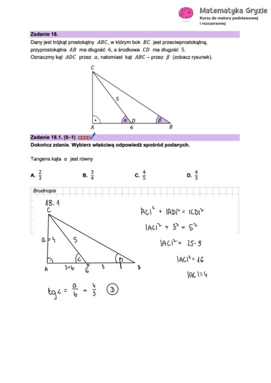 Matura 2025: matematyka 6.05.2025. ODPOWIEDZI z matematyki. Zobacz rozwiązane zadania [Formuła 2023]