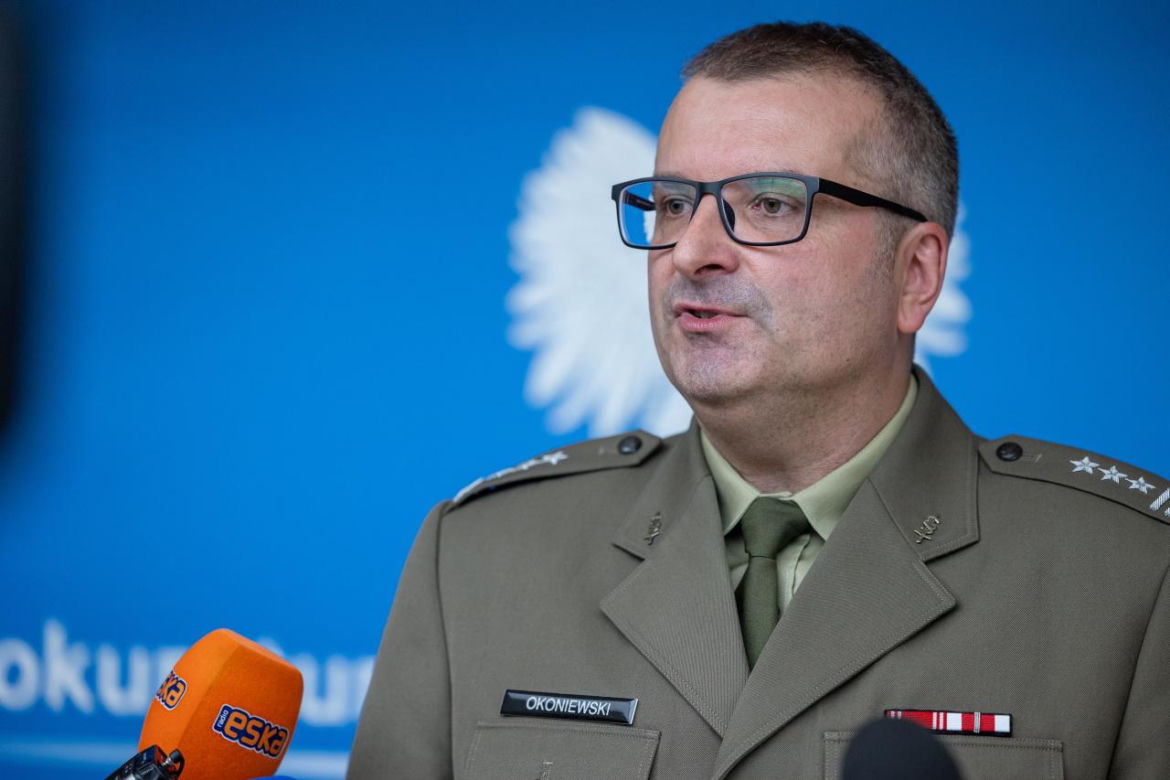 Briefing prasowy prok. Bartosza Okoniewskiego w sprawie drona z Rusinowa