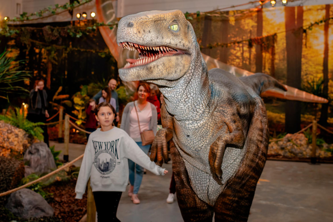 Wystawa "Jurassic Adventure" w Warszawie