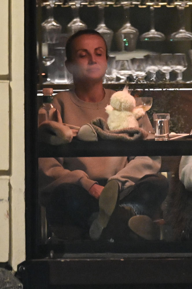 Katarzyna Zielińska pije z kaczorem