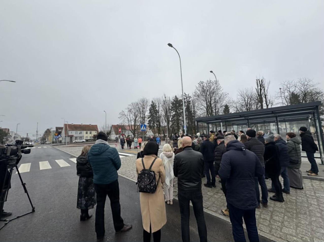 Plac Dworcowy w Pasłęku już gotowy