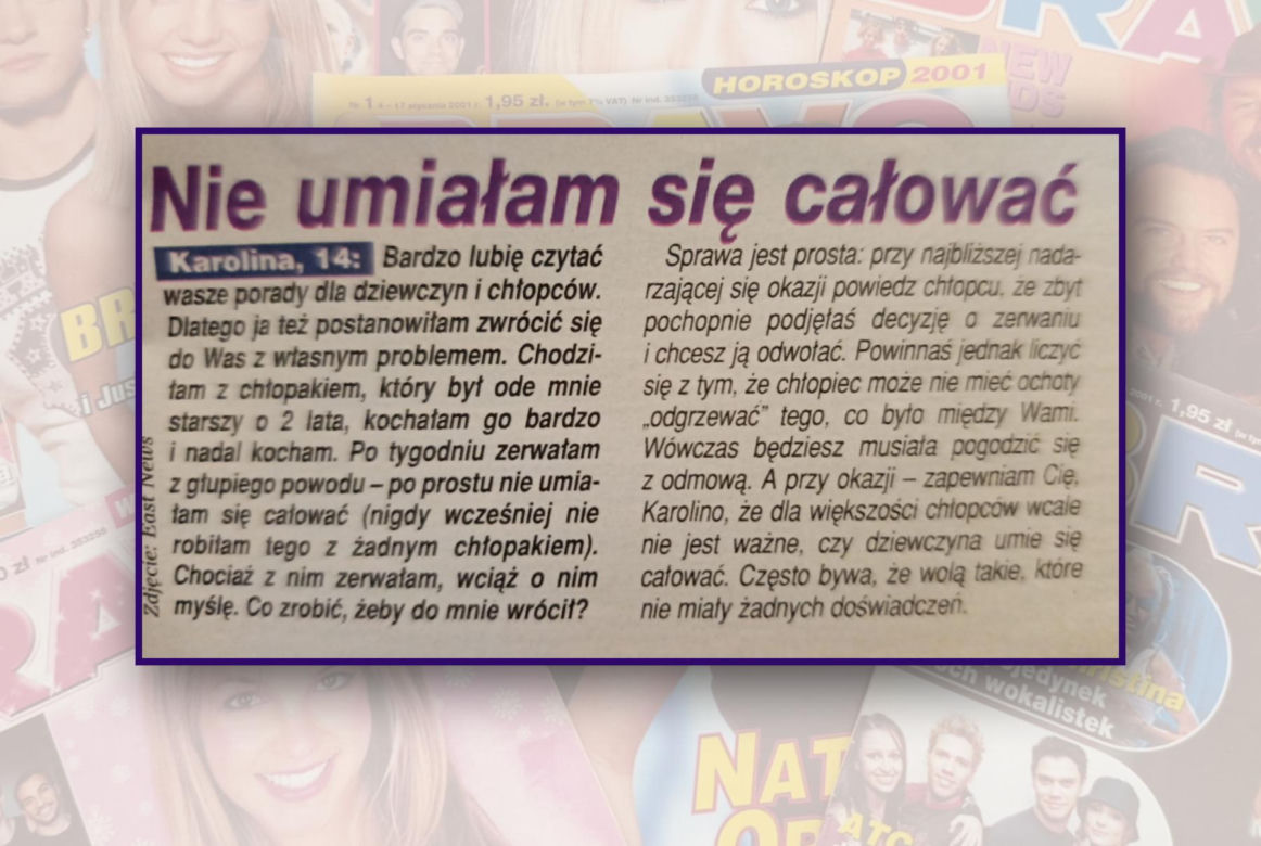 Problemy nastolatków sprzed ponad 25 lat