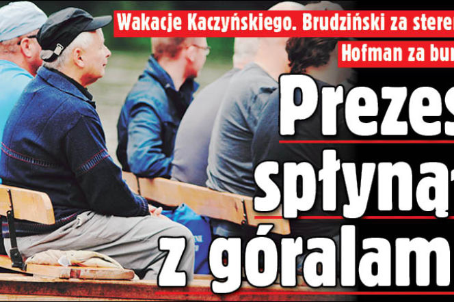 Prezes spłynął z góralami