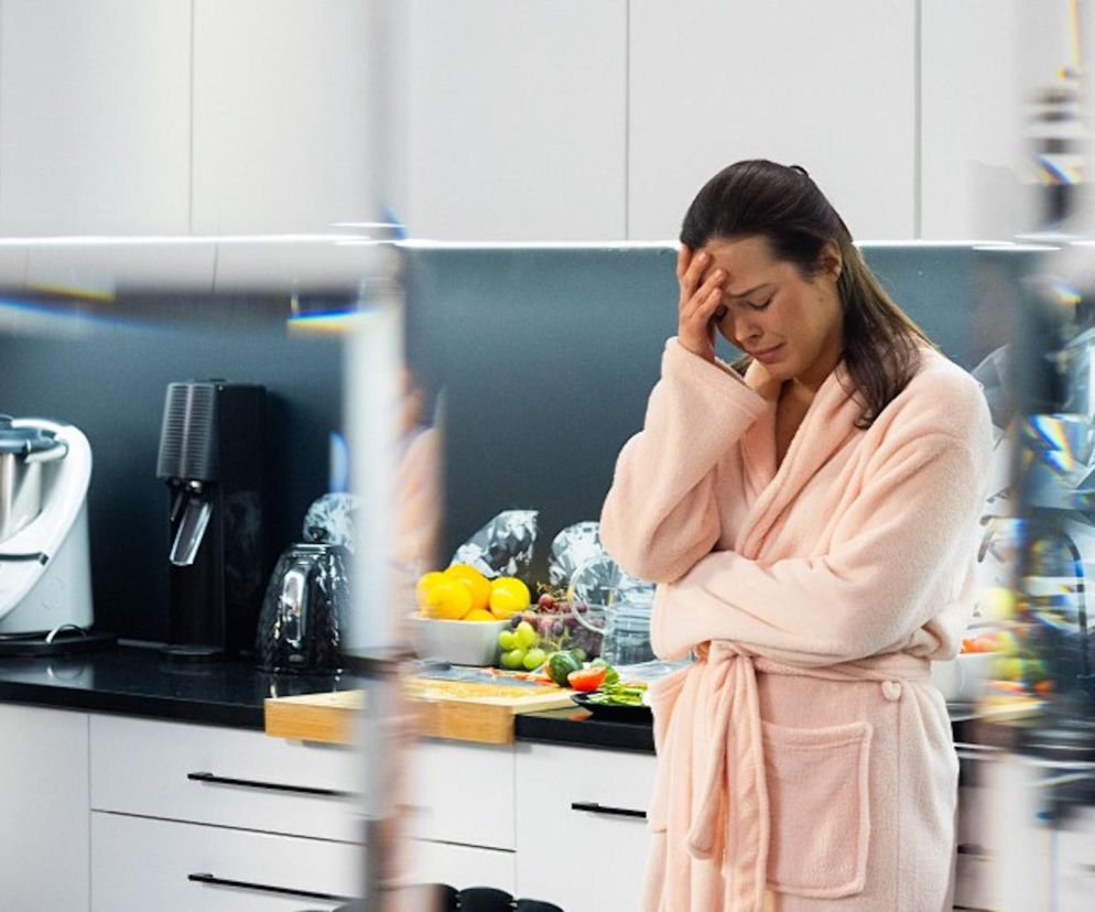 Pierwsza miłość, odcinek 4205: Julita (Dagmara Bryzek), Radek (Karol Biskup)