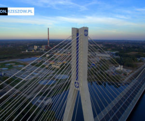 Most Mazowieckiego w Rzeszowie z drona