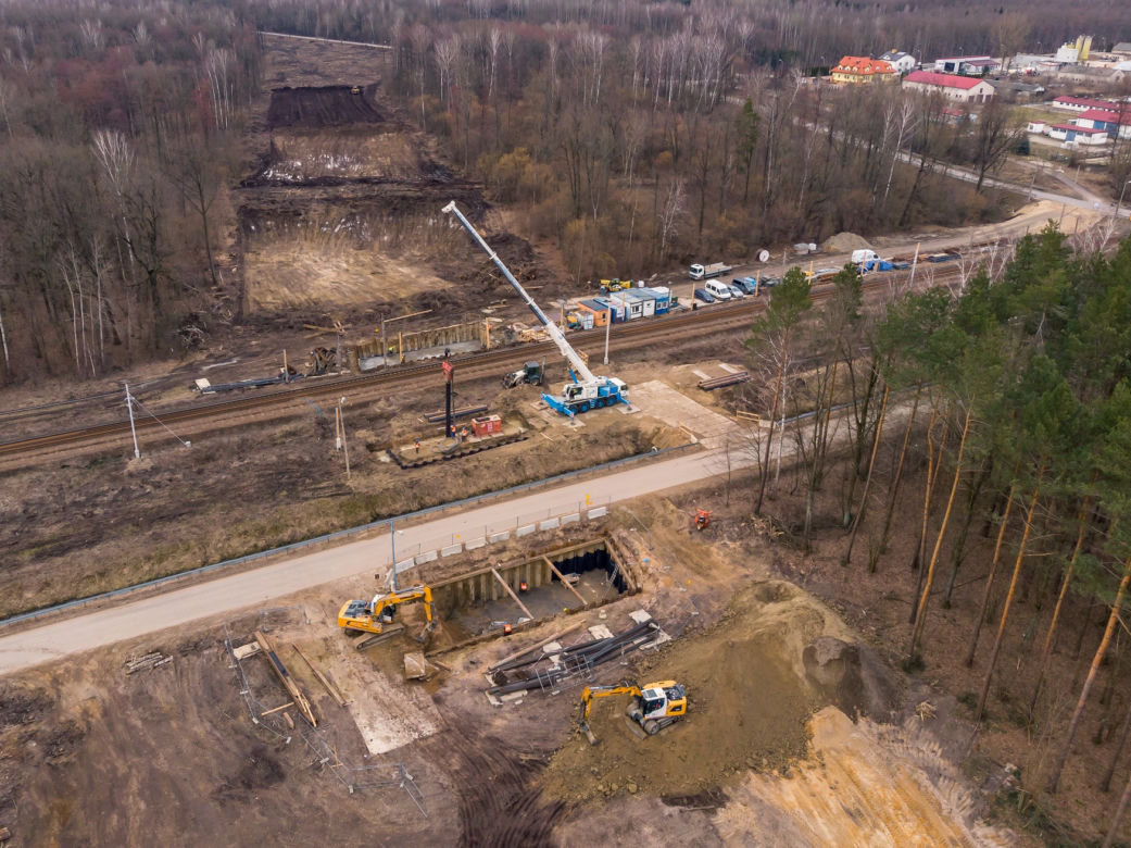 Rail Baltica. W Szepietowie prace idą pełną parą. Zobacz, co się zmieni