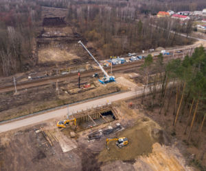 Rail Baltica. W Szepietowie prace idą pełną parą. Zobacz, co się zmieni