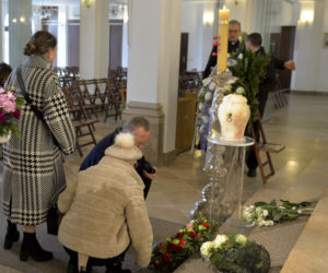 Pogrzeb dziennikarza Krzysztofa Leskiego