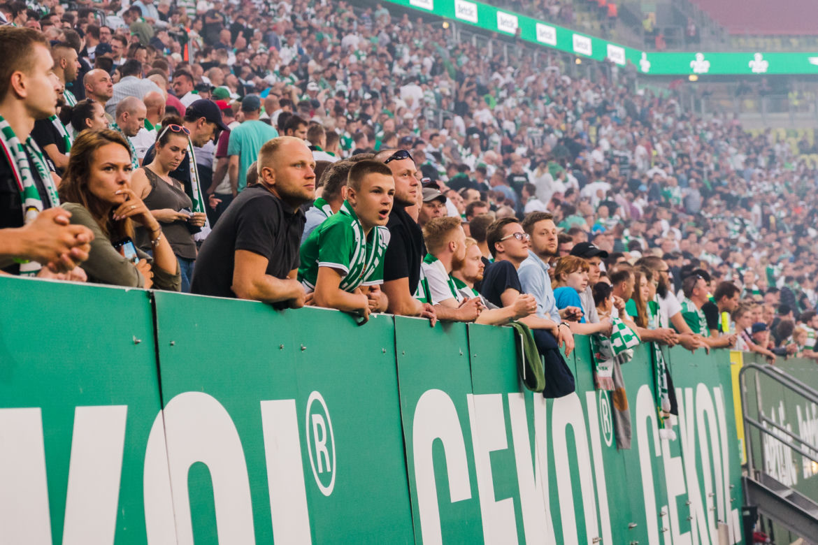 Kibice na meczu Lechia - Brøndby [ZDJĘCIA]