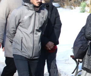 Pogrzeb Mirosława Krawczyka w Gdańsku: Aneta Zając i Mikołaj Krawczyk