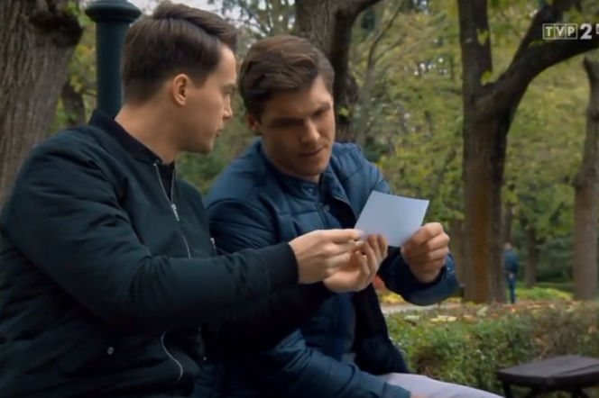 M jak miłość odcinek 1346, Marcin (Mikołaj Roznerski), Karski (Krzyszof Kwiatkowski)