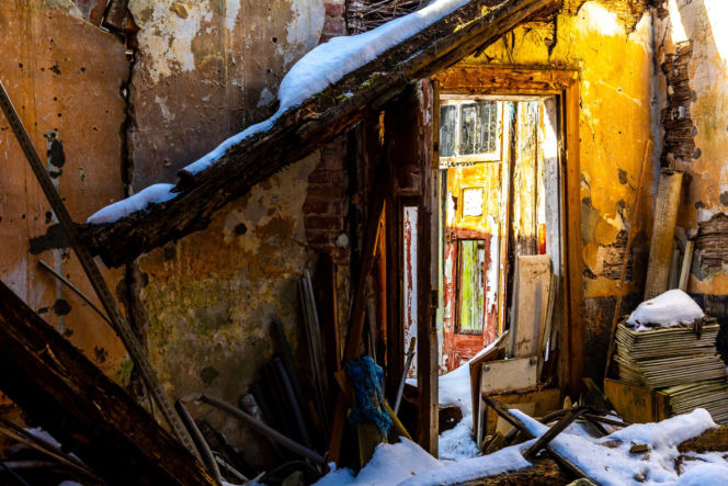 Ruiny domu Wedla w Otwocku