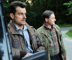 Komisarz Alex 4 sezon odcinek 40 (odc. 1). Michał Orlicz (Antoni Pawlicki), Ryszard Puchała (Ireneusz Czop)