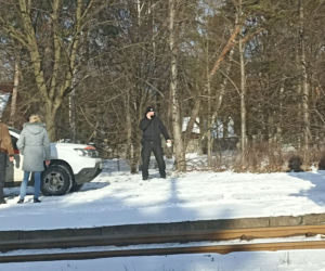 Bydgoszcz. Wypadek na ul. Nakielskiej. Tramwaj potrącił mężczyznę