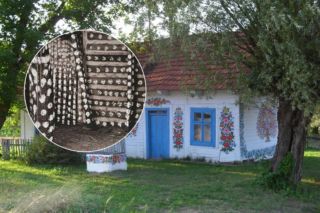 Malowana wieś w Małopolsce jest jedną z najpiękniejszych w Polsce. Niezwykła sztuka narodziła się z sadzy