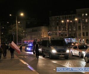 Marsz Niepodległości we Wrocławiu. 11 osób usłyszało zarzuty