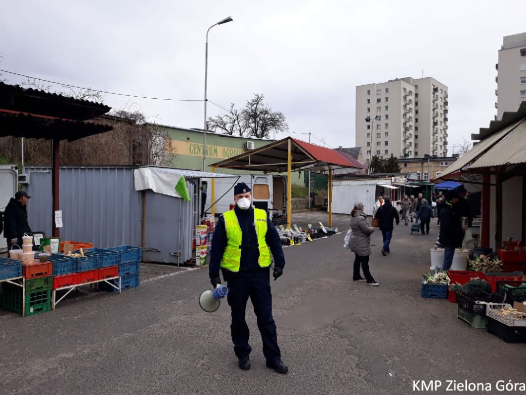 Zielonogórska policja kontroluje miasto 