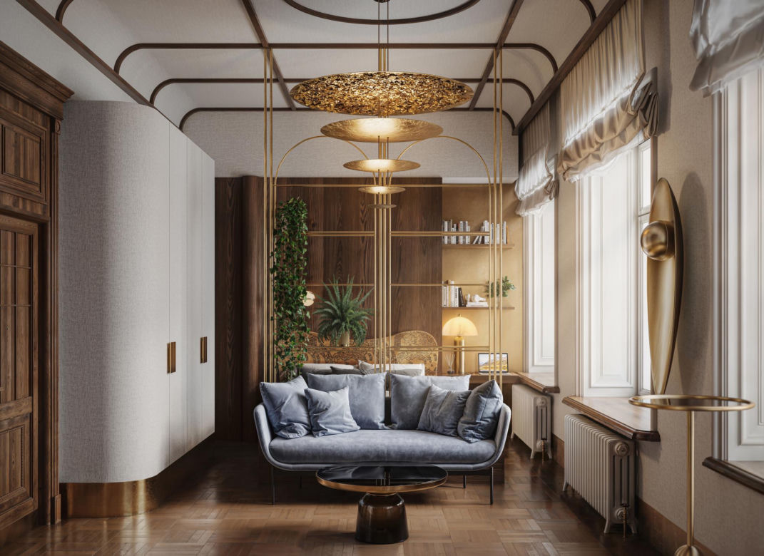 Wnętrza w stylu art deco