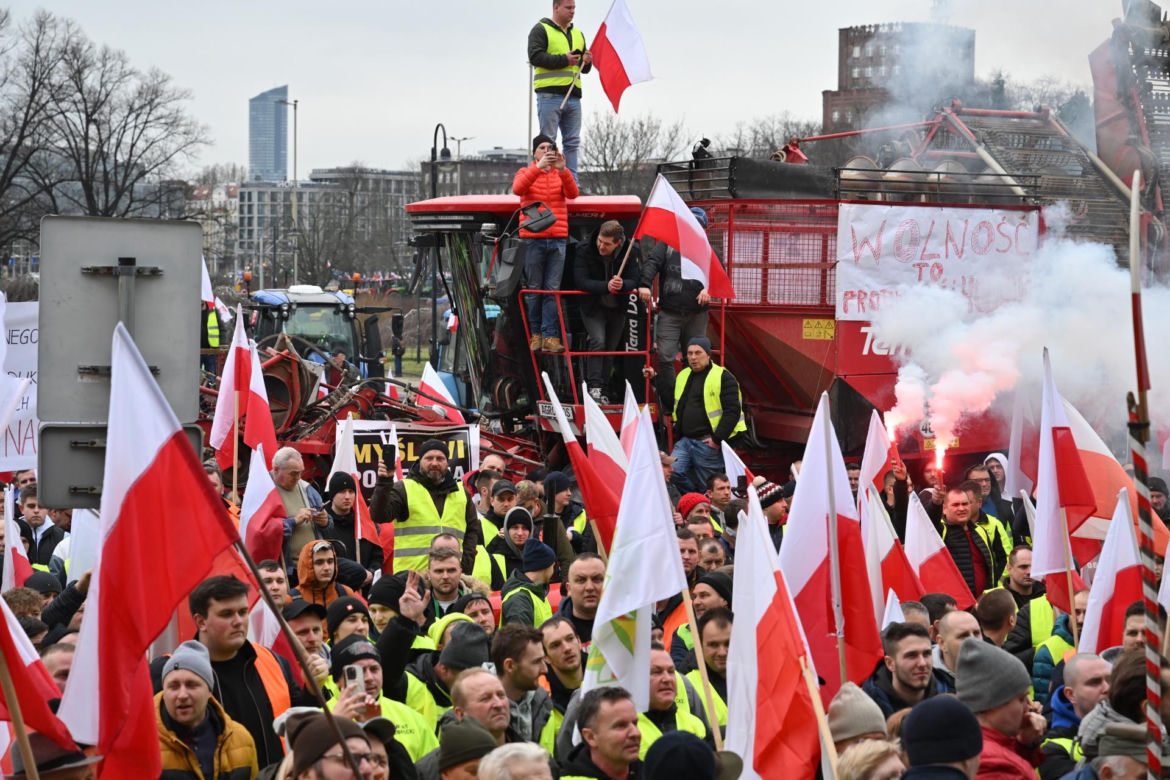 Wrocław. Protest rolników.