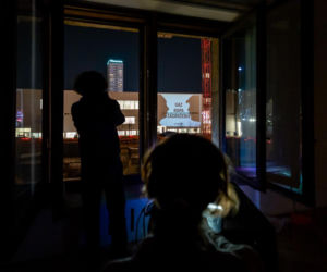 Nocna akcja aktywistów Greenpeace w Warszawie