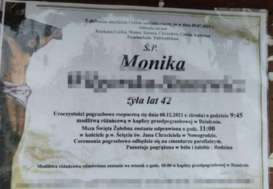 Miał zabić i kazać zakopać Monikę. Teraz jednak odpowie za coś innego! W tle policjant i narkotyki