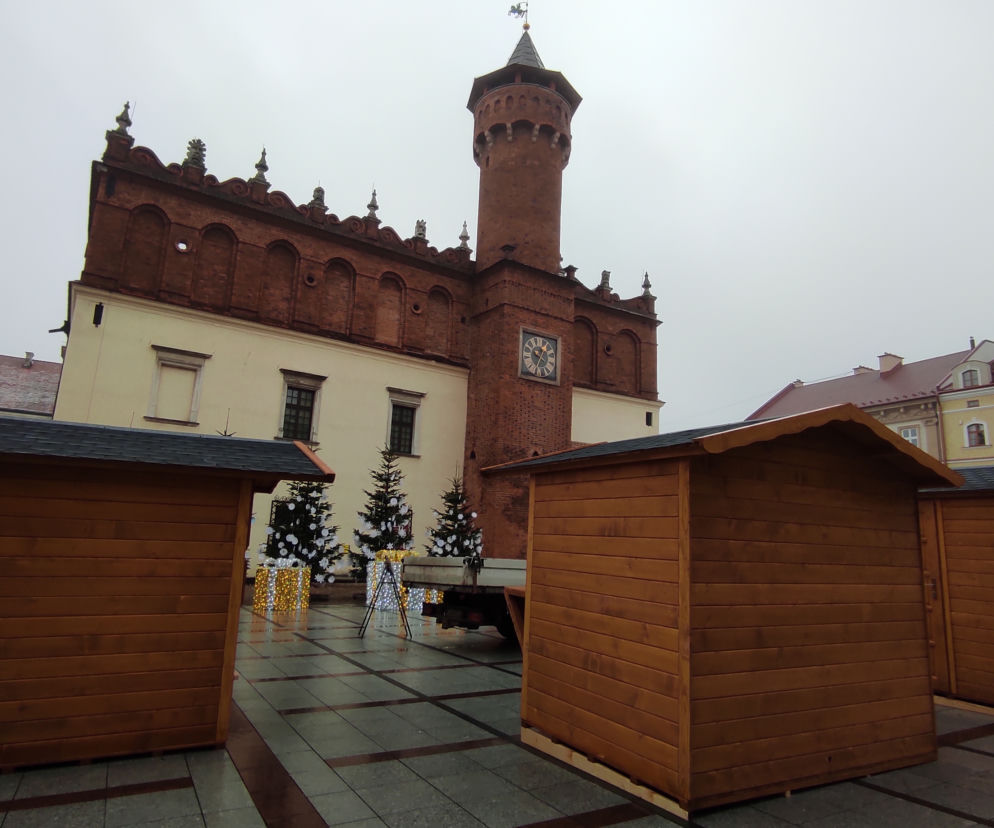 Jarmark świąteczny na Rynku w Tarnowie