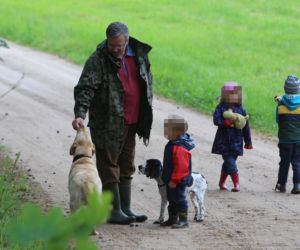 Pieski w Pałacu Prezydenckim