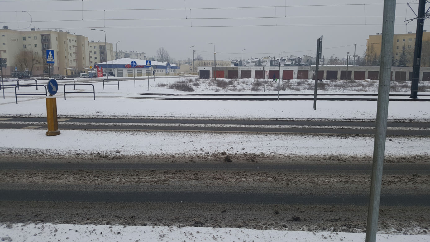 W Bydgoszczy znów prószy śnieg