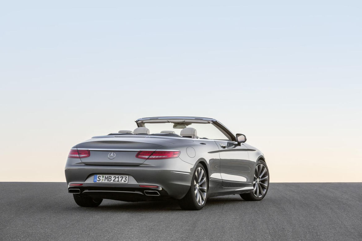 Mercedes klasy S Cabrio