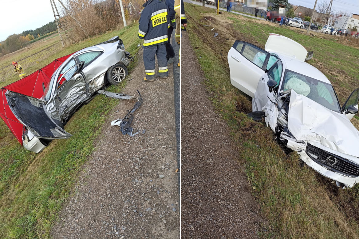 Śmiertelny wypadek w Modrzejowicach. Są zarzuty dla 59-latka. Pędził ponad 150 km/h