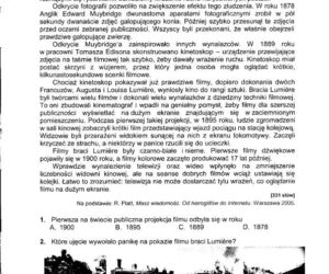 SPRAWDZIAN SZÓSTOKLASISTÓW 2012 – ZOBACZ PYTANIA, arkusz pytań 2012 - ZDJĘCIA