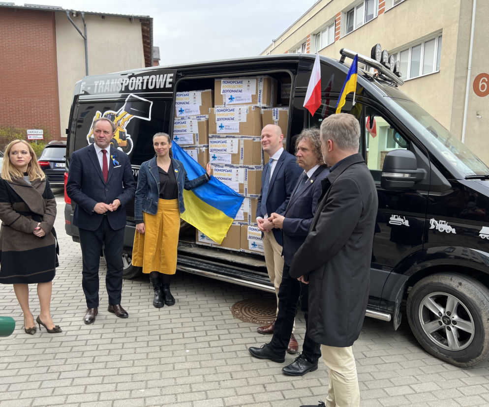 Szpitale Pomorskie - pomoc dla Ukrainy