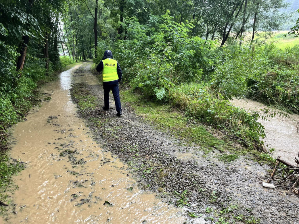 Interwencje strażaków OSP po wtorkowej ulewie