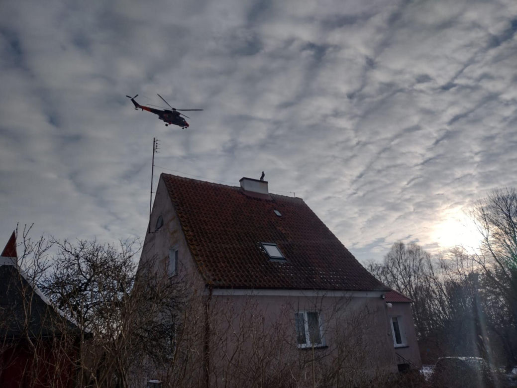 Dramat przy granicy z Rosją. Śmigłowiec wysłany po wędkarzy