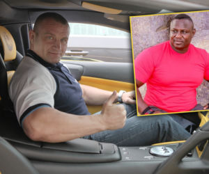 Mariusz Pudzianowski w swojej włoskiej bestii