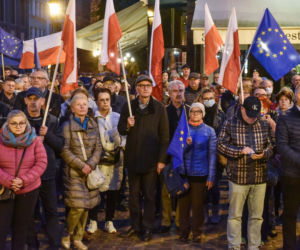 Toruński protest przeciwko orzeczeniu TK