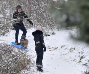  Tak Jarosław Wałęsa szaleje na śniegu z rodziną 