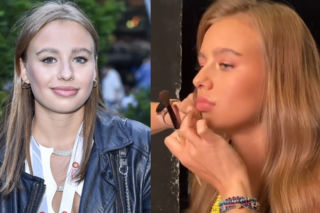 Oliwia Bieniuk z wycięciami na brzuchu prezentuje pierwszy strój w Tańcu z gwiazdami