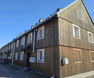 Drewniane osiedle w Sędziszowie