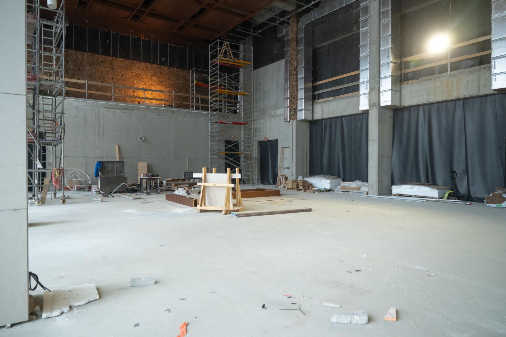 Centrum Muzyki w Krakowie - budowa, wnętrza