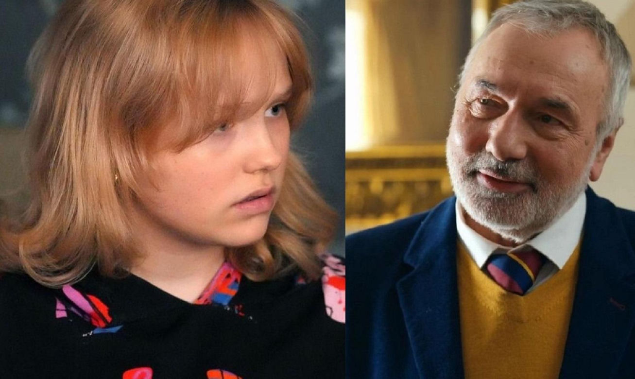Barwy szczęścia, odcinek 3192. Emilka (Jessica Frankiewicz), Andrzej (Leon Charewicz)