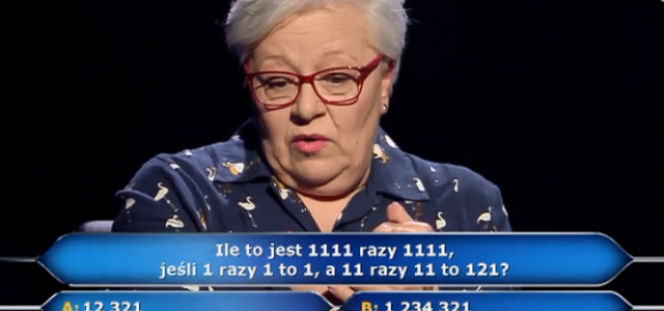 Ile to jest 1111 razy 1111? Pytanie i odpowiedź warta milion! 