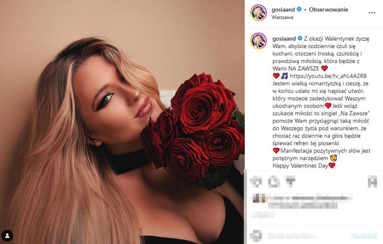 Gosia Andrzejewicz wraca
